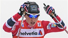 Norská bkyn na lyích Marit Bjoergenová