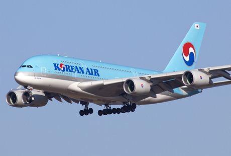 Airbus v barvách Korean Air
