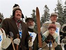 Sjezd Pancíe na historických lyích (29. 12. 2013)