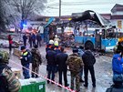 Výbuch trolejbusu v ruském Volgogradu (30. prosince 2013)