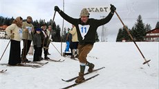 Sjezd Pancíe na historických lyích (29. 12. 2013)