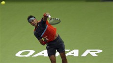 Rafael Nadal na turnaji v Dauhá