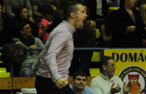 Tomá Hrubý, manaer ústeckého basketbalového klubu