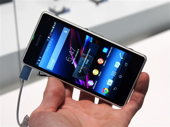 Sonz Xperia Z1 Compact na veletrhu CES v Las Vegas