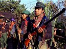 Bojovníci EZLN na snímku z 3. ledna 1994