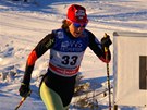 Bkyn na lyích Eva Vrabcová