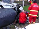 Automobil Lada Niva, který ídil estnáctiletý chlapec, narazil v Morávce na...