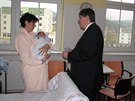 První dít narozené v roce 2014 v Královéhradeckém kraji je Matj Varadi z...