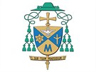 Biskupský znak biskupa Jana Vokála navrhl kardinál di Montezemolo.