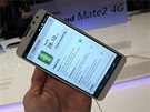 Pedstavení Huawei Ascend Mate 2 na veletrhu CES v Las Vegas