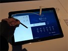 Tablet Samsung Galaxy Note Pro 12.2 na veletrhu CES v Las Vegas