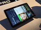 Tablet Samsung Galaxy Tab Pro 12.2 na veletrhu CES v Las Vegas