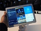 Tablet Samsung Galaxy Tab Pro 10.1 na veletrhu CES v Las Vegas