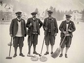 CURLING P�ED 90 LETY. Britové jsou p�ipraveni k utkání na zimních olympijských...