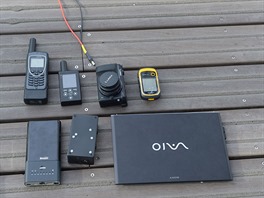Technika, kterou používá Ben Saunders při své výpravě: Ultrabook Sony Vaio Pro,...