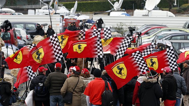 DR SE - fanouci Ferrari a Michaela Schumachera z Francie, Itlie a Nmecka.