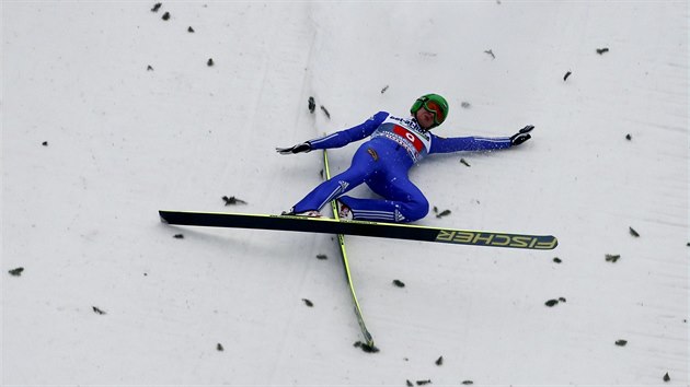 Rus Kornilov ve druhm kole vtrnho zvodu v Innsbrucku upadl.