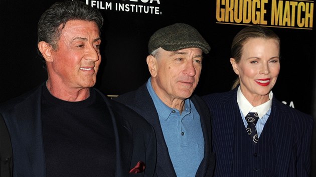 "S obma je legrace, ale kad z nich je jin. Stallone je vtiplek, De Niro je tich a potmil," k Kim Basingerov. Ve filmu hraje enu, kter prola ivoty obou boxer.