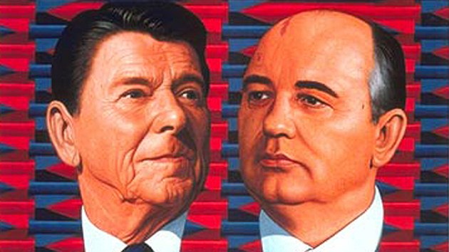 Tv generlnho tajemnka sovtsk komunistick strany Michaila Gorbaova se nkolikrt objevila na tituln stran americkho asopisu TIME. (listopad 1985)