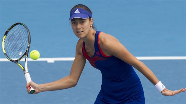 Ana Ivanoviov ve finle turnaje v Aucklandu