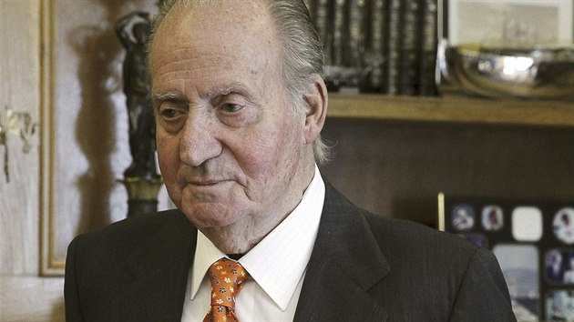 panlsk krl Juan Carlos I. (8. ledna 2014)