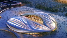 Vizualizace: Stadion má podle autor� p�ipomínat arabskou plachetnici, objevují...