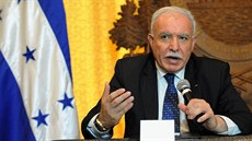 Palestinský ministr zahranií Rijád Malíkí