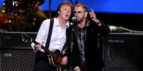 Paul McCartney a Ringo Starr