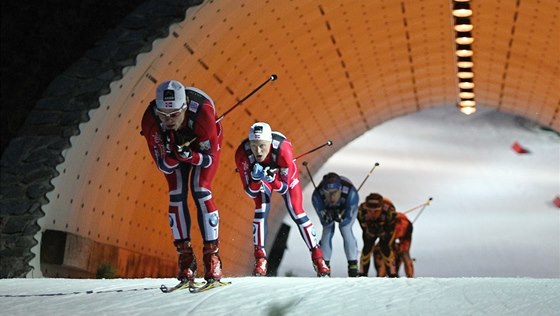 Sprint Svtového poháru bc na lyích v Novém Mst na Morav