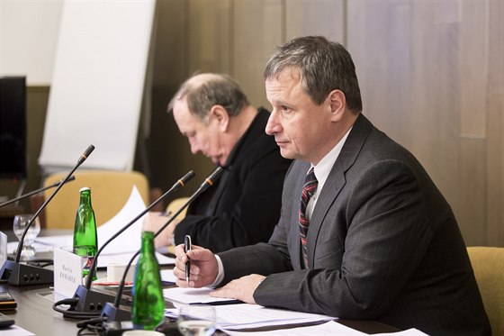 Pedseda volebního výboru Martin Komárek.