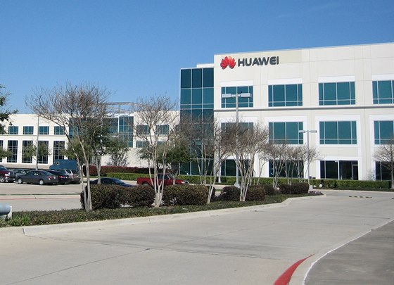 Americká centrála čínské společnosti Huawei.