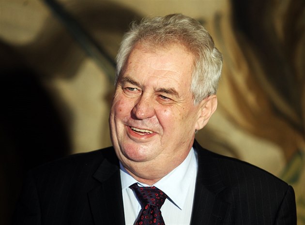 Prezident Milo� Zeman (Ilustra�ní fotografie)