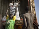 Z Jiního Súdánu od zaátku boj uprchlo jen do sousední Ugandy tém 20 000...