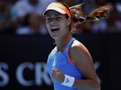 IDEMO! Srbská tenistka Ana Ivanoviová okovala v osmifinále Austrailan Open