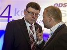 Exministr dopravy Zbynk Stanjura na 24. kongresu ODS v Olomouci (18. ledna...