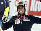 Marie-Michele Gagnonová slaví triumf v superkombinaci v Zauchensee.  
