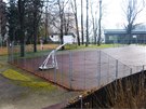 Na místním hiti se dá v lednu klidn hrát teba basketbal. 