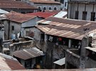 Pestoe je Stone Town zapsán mezi památky UNESCO, pohled na stechy msta není...
