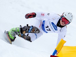 NA TRATI. Ester Ledeck paralelnm slalomu v Bad Gasteinu. 