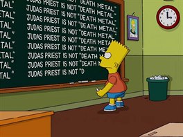 Za chybu v seriálu se musel omluvit Bart v následujícím díle na tabuli