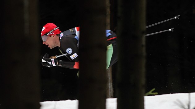 Martin Jak ve sprintu dvojic v Novém Mst na Morav.