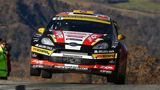 Vz Martina Prokopa v trninku ped Rallye Monte Carlo.