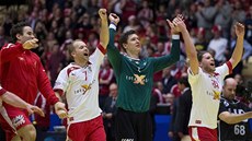 Dán�tí házenká�i vstoupili výhrou i do osmifinálové skupiny, kdy� porazili