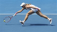 JASNÝ POSTUP. Tomá Berdych se na výhru v 2. kole Australian Open proti Francouzi De Schepperovi píli nenadel.