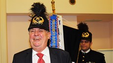 Prezident Milo Zeman pi návtv Karlovarského kraje (13. ledna 2014)