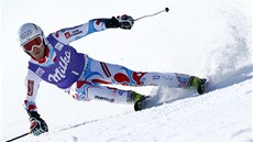 Thomas Fanara v obím slalomu v Adelbodenu