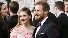 Drew Barrymore a její tehdejí manel Will Kopelman (12. ledna 2014)