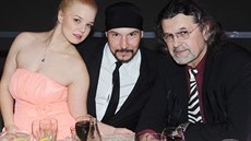 Bohu� Matu� s bývalou partnerkou a Petr Dopita