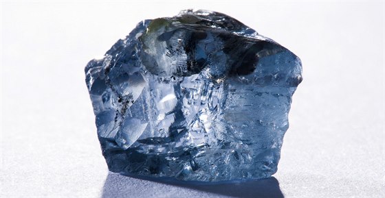 Jihoafrický modrý diamant z dolu Cullinan