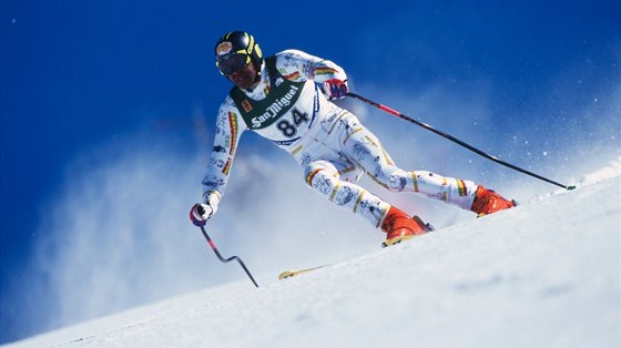 Senegalský lya Lamine Gueye startoval i na mistrovství svta 1996.